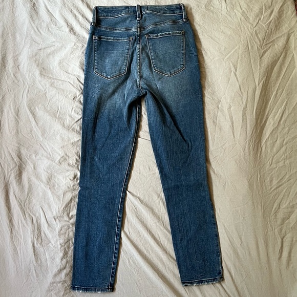 Abercrombie & Fitch Midrise Embroidered Skinny Jeans - Picture 5 of 16